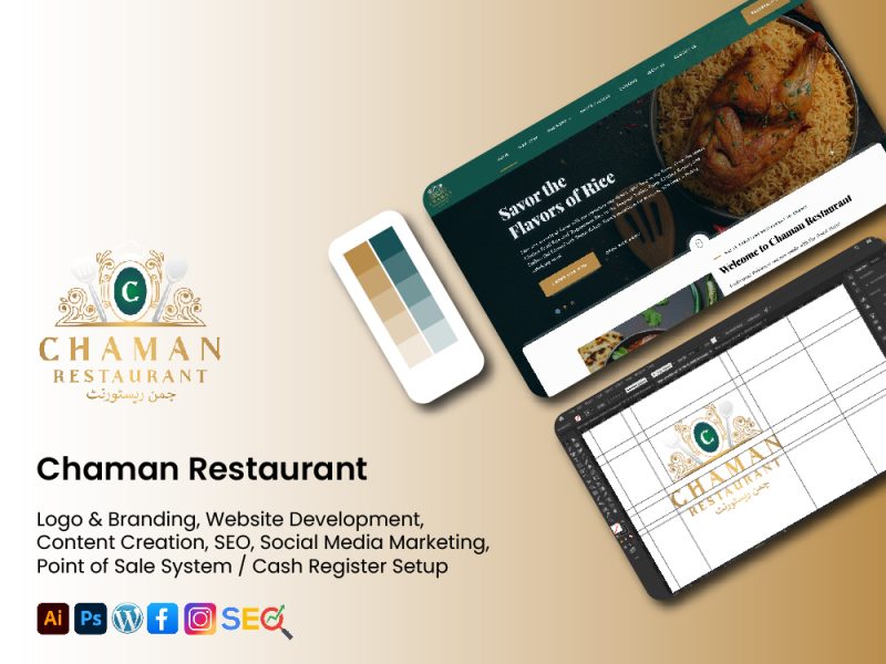 Project overview​ Chaman Restaurant — Digital Marketing Case Study — MH Tech Solutions
