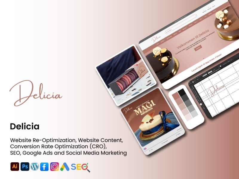 Delicia Bakery & Café — Digital Marketing Case Study — MH Tech Solutions