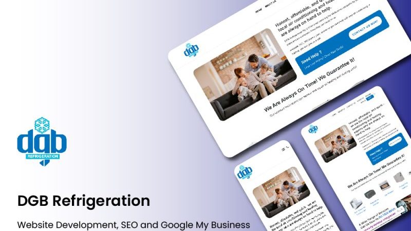 Project overview​ DGB Refrigeration — Digital Marketing Case Study — MH Tech Solutions