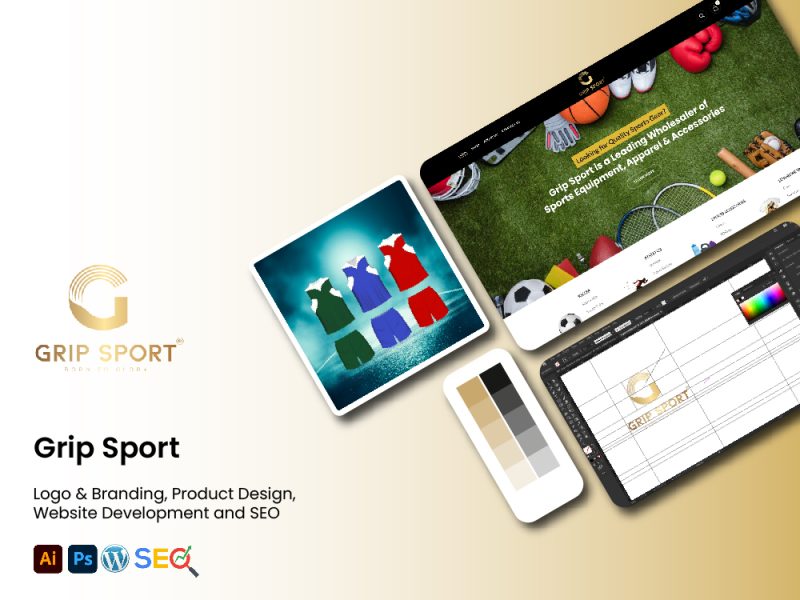 Project overview​ Grip Sport — Digital Marketing Case Study — MH Tech Solutions