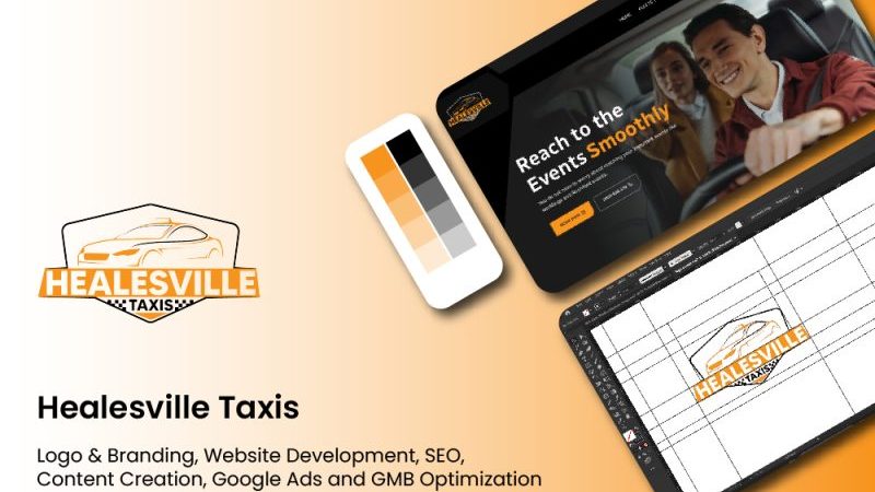 Healesville Taxis — Digital Marketing Case Study — MH Tech Solutions