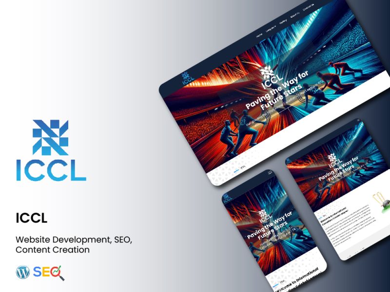 "Website Development for Canadian Cricket League" — Digital Marketing Case Study — MH Tech Solutions
