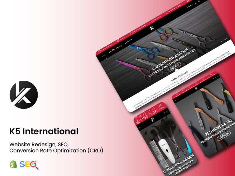 K5 International — Digital Marketing Case Study — MH Tech Solutions