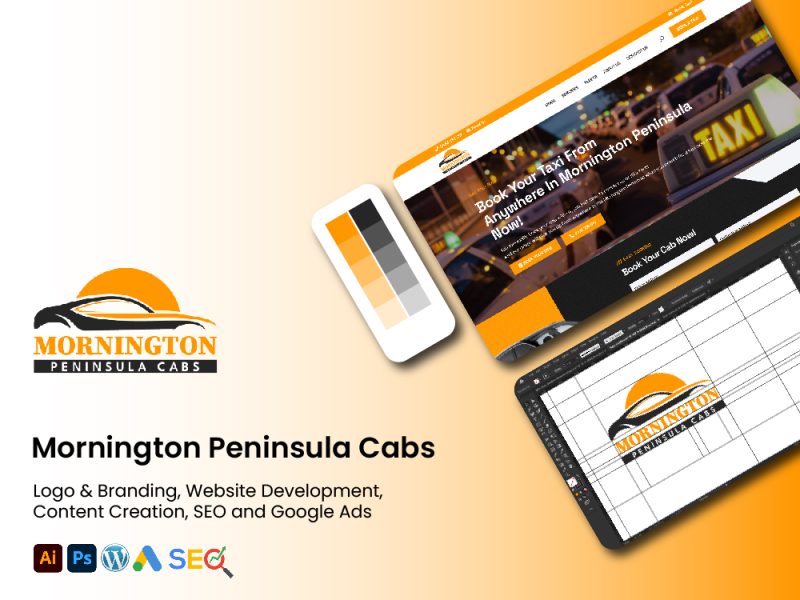 Mornington Peninsula Cabs — Digital Marketing Case Study — MH Tech Solutions