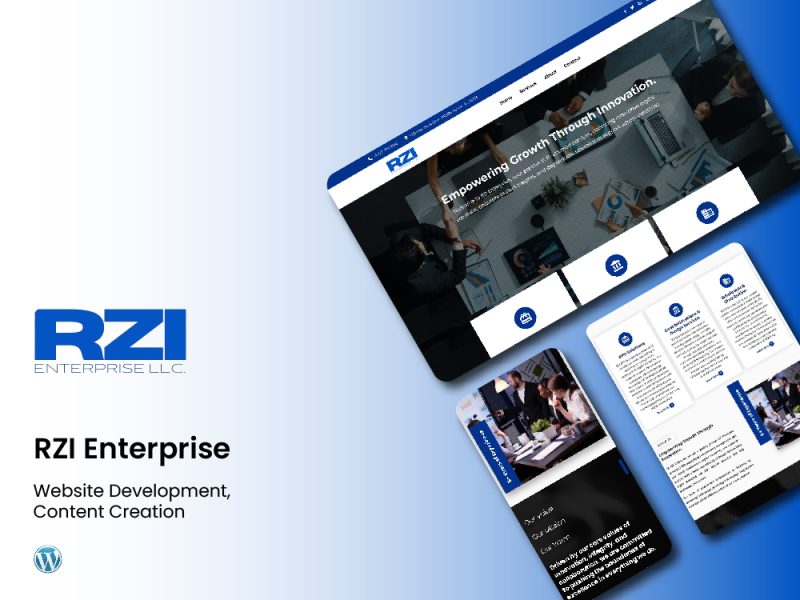 Project overview​ RZI Enterprise — Digital Marketing Case Study — MH Tech Solutions