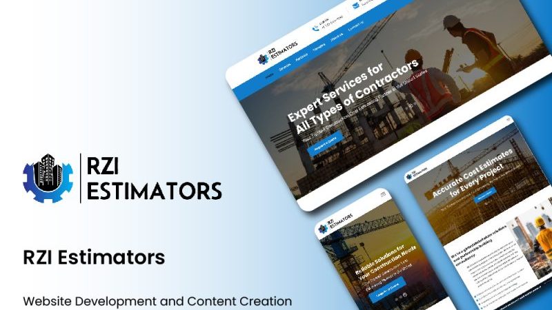Project overview​ RZI Estimators — Digital Marketing Case Study — MH Tech Solutions