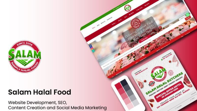 Project overview​ Salam Halal Food — Digital Marketing Case Study — MH Tech Solutions