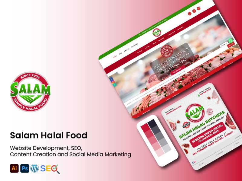 Project overview​ Salam Halal Food — Digital Marketing Case Study — MH Tech Solutions