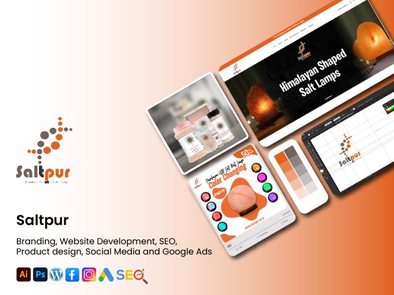 Project overview​ Saltpur — Digital Marketing Case Study — MH Tech Solutions