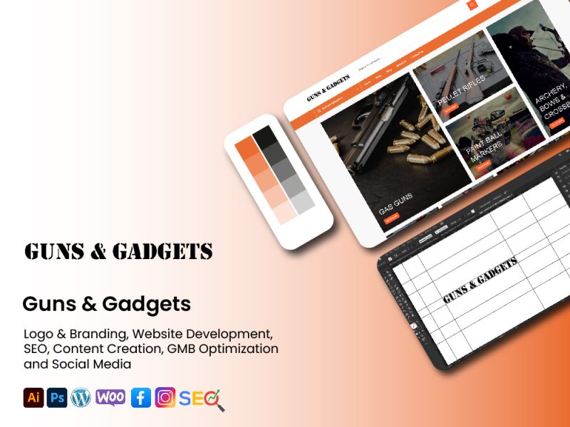 Project overview​ Guns Gadgets — Digital Marketing Case Study — MH Tech Solutions