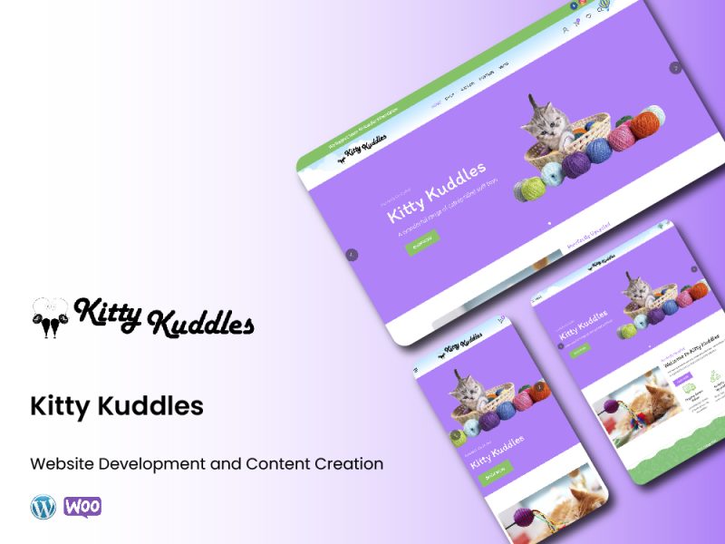 Project overview​ Kitty Kuddles — Digital Marketing Case Study — MH Tech Solutions