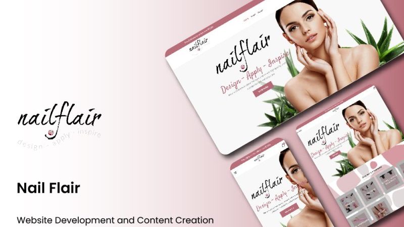 "E-Commerce Website Revamp for Nail Art Supplies Retailer of South Africa" — Digital Marketing Case Study — MH Tech Solutions