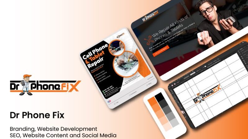 Project overview​ Dr Phone Fix — Digital Marketing Case Study — MH Tech Solutions