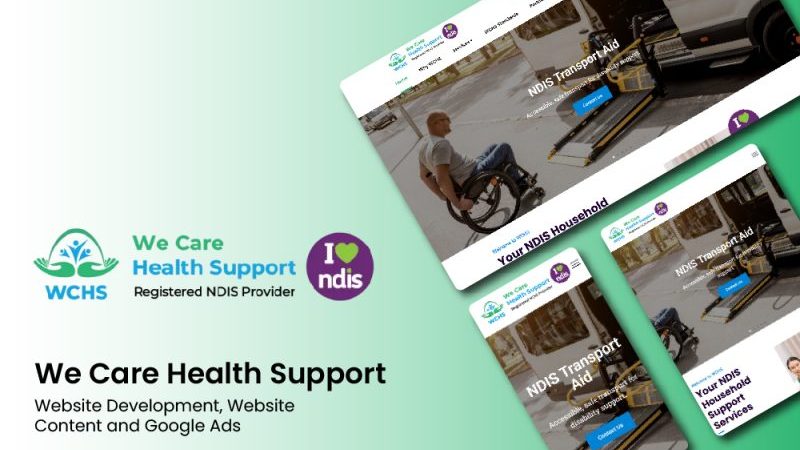 We Care Health Support — Digital Marketing Case Study — MH Tech Solutions